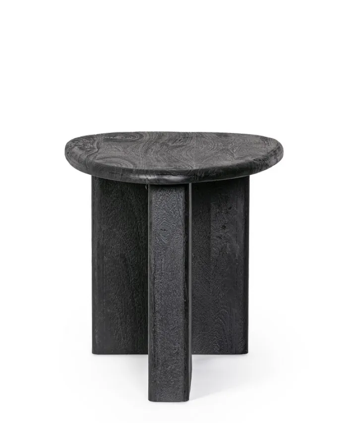 Bizzotto Tavolini>TAVOLINO IN LEGNO NERO - ZACATECAS