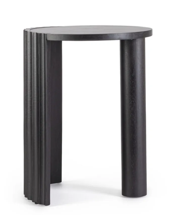 Bizzotto Tavolini>TAVOLINO IN LEGNO NERO D50 - ORISSA
