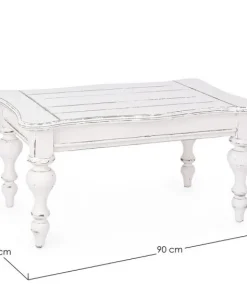 Bizzotto Tavolini>TAVOLINO IN LEGNO 60X90 - COLETTE