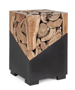 Bizzotto Tavolini>TAVOLINO IN LEGNO 40X40 - GRENADA