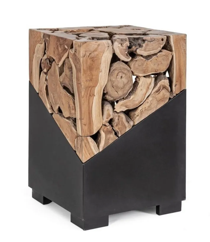Bizzotto Tavolini>TAVOLINO IN LEGNO 40X40 - GRENADA