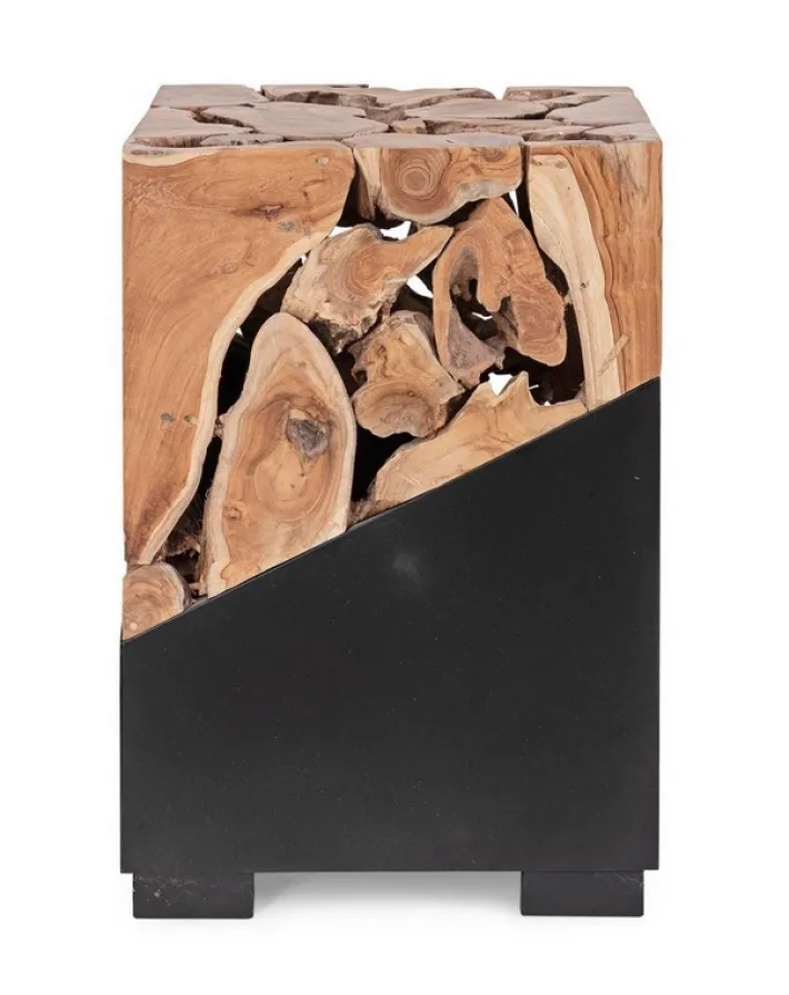 Bizzotto Tavolini>TAVOLINO IN LEGNO 40X40 - GRENADA