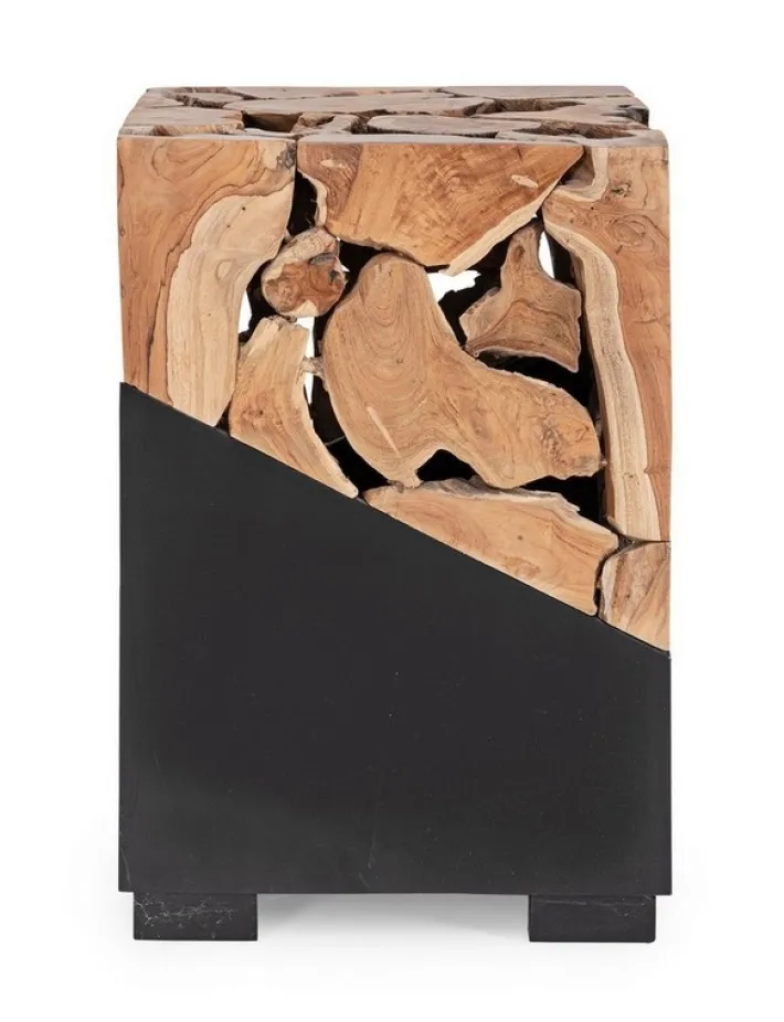Bizzotto Tavolini>TAVOLINO IN LEGNO 40X40 - GRENADA