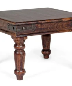 Bizzotto Tavolini>TAVOLINO IN LEGNO 60X60 - JAIPUR