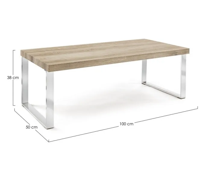 Bizzotto Tavolini>TAVOLINO IN LEGNO 100X50 - KENYA