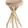 Bizzotto Tavolini>TAVOLINO IN LEGNO 35X35 - SOLIDAD