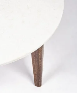 Bizzotto Tavolini>TAVOLINO IN MARMO D75 - SYLVESTER