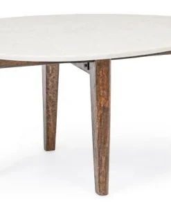 Bizzotto Tavolini>TAVOLINO IN MARMO 70X50 - SYLVESTER