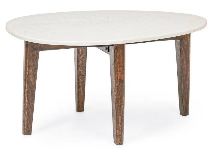 Bizzotto Tavolini>TAVOLINO IN MARMO 70X50 - SYLVESTER
