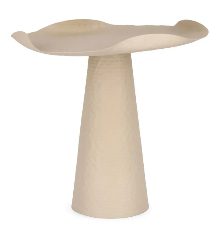 Bizzotto Tavolini>TAVOLINO IN METALLO BEIGE - LALITA