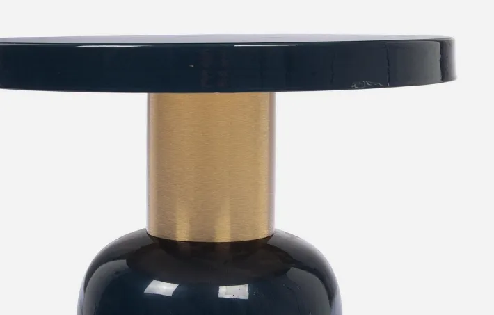 Bizzotto Tavolini>TAVOLINO IN METALLO BLU D41 - NALIMA