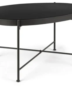 Bizzotto Tavolini>TAVOLINO IN METALLO NERO - RASHIDA