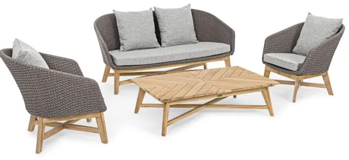 Bizzotto Tavolini>TAVOLINO IN TEAK - COACHELLA