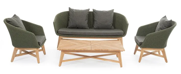 Bizzotto Tavolini>TAVOLINO IN TEAK - COACHELLA