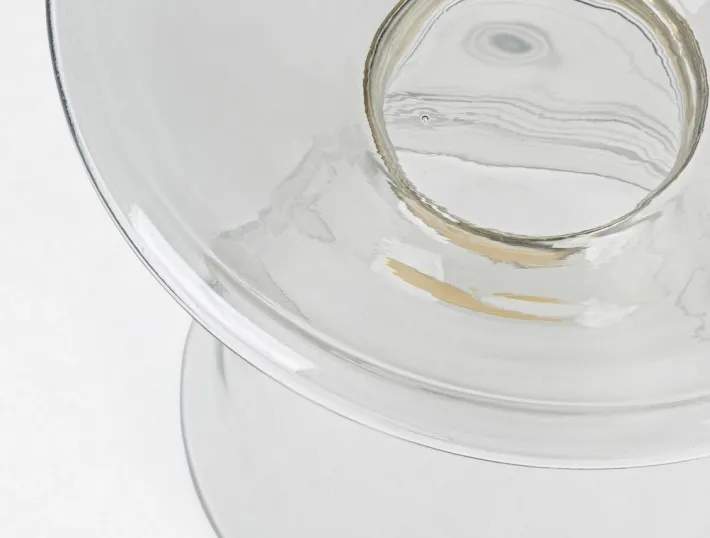 Bizzotto Tavolini>TAVOLINO IN VETRO CLEAR D36 - AZMIN