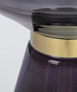 Bizzotto Tavolini>TAVOLINO IN VETRO GRIGIO FUM - AZMIN