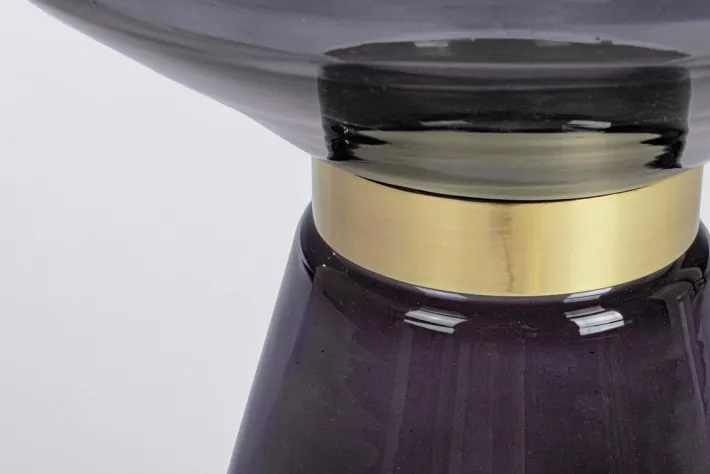 Bizzotto Tavolini>TAVOLINO IN VETRO GRIGIO FUM - AZMIN
