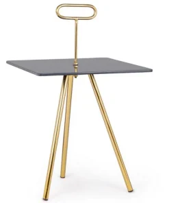 Bizzotto Tavolini>TAVOLINO IN VETRO 40X40 - INESH