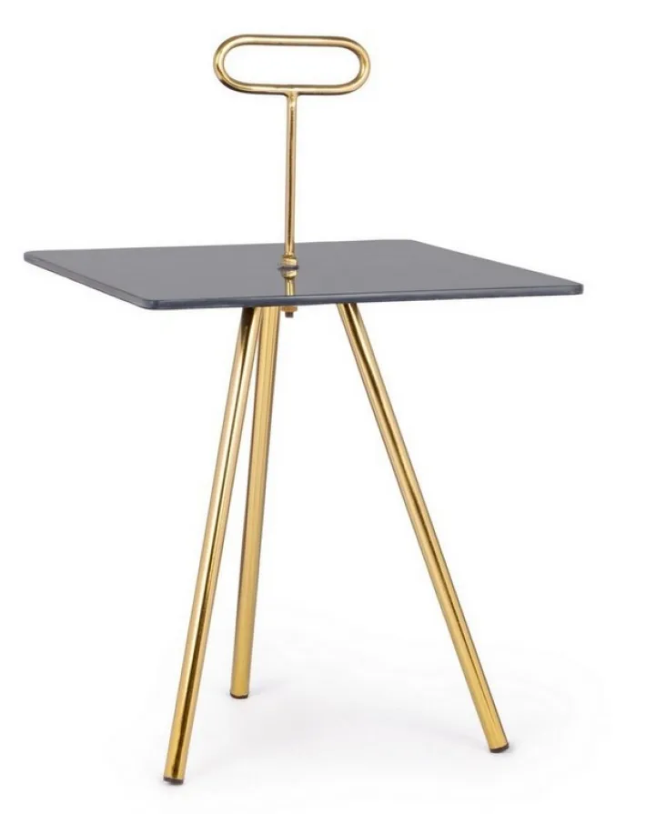 Bizzotto Tavolini>TAVOLINO IN VETRO 40X40 - INESH