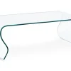 Bizzotto Tavolini>TAVOLINO IN VETRO 120X60 - IRIDE