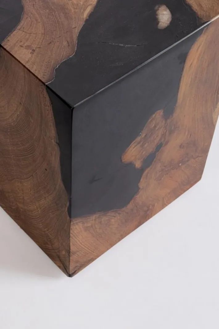 Bizzotto Tavolini>TAVOLINO NERO 30X30 - MELTY
