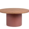Bizzotto Tavolini>TAVOLINO OJAS TERRACOTTA D70