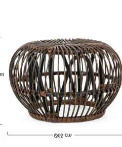 Bizzotto Tavolini>TAVOLINO POUF IN FIBRE NATURALI - DORADAL