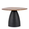 Bizzotto Tavolini>TAVOLINO STANLEY TOP NATURAL 60