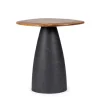 Bizzotto Tavolini>TAVOLINO STANLEY TOP NATURAL 50