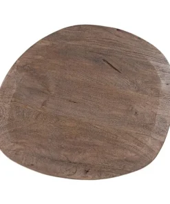 Bizzotto Tavolini>TAVOLINO STANLEY TOP RUSTIC BROWN 50