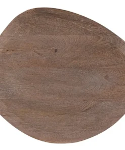 Bizzotto Tavolini>TAVOLINO STANLEY TOP RUSTIC BROWN 60