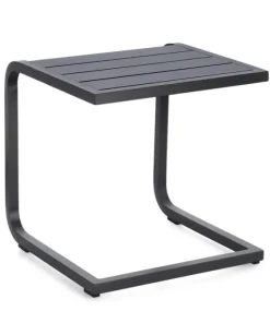 Bizzotto Tavolini>TAVOLINO TAYLOR 40X40 GRIGIO SCURO