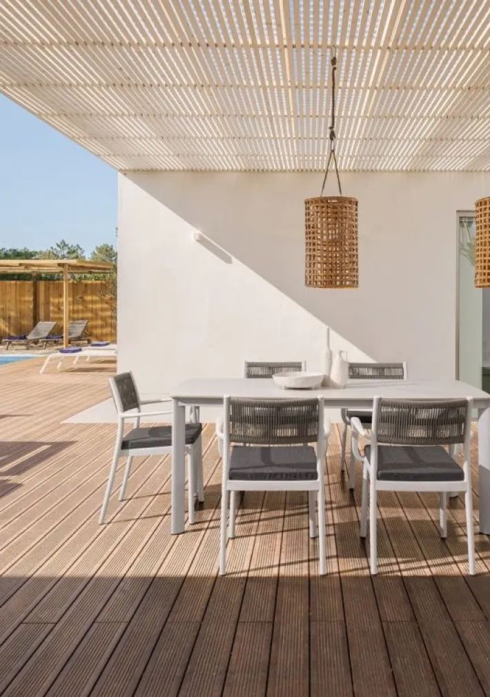 Bizzotto Tavoli>TAVOLO ALCORA 180X90 BIANCO