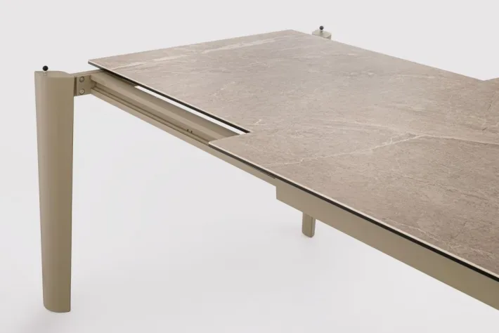 Bizzotto Tavoli>TAVOLO ALL. ASIRI 180/250X100 BEIGE