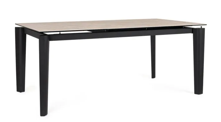 Bizzotto Tavoli>TAVOLO ALL. ASIRI 180/250X100 NERO