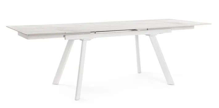 Bizzotto Tavoli>TAVOLO ALL. JARKKO 160-240X90 BIANCO