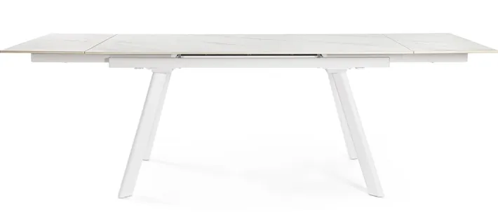 Bizzotto Tavoli>TAVOLO ALL. JARKKO 160-240X90 BIANCO