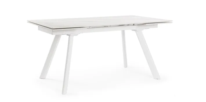 Bizzotto Tavoli>TAVOLO ALL. JARKKO 160-240X90 BIANCO