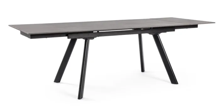 Bizzotto Tavoli>TAVOLO ALL. JARKKO 160-240X90 NERO