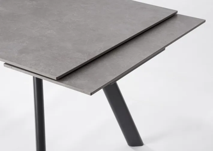 Bizzotto Tavoli>TAVOLO ALL. JARKKO 160-240X90 NERO