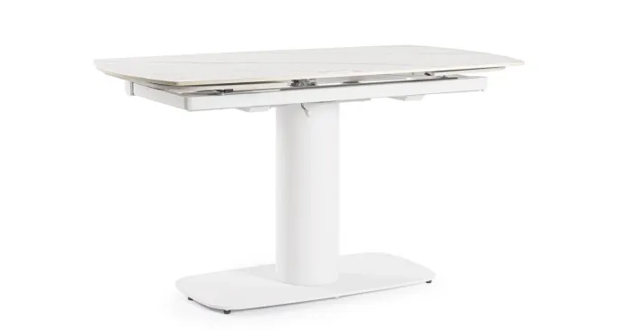 Bizzotto Tavoli>TAVOLO ALL. JEREMIAS 140-200X80 BIANCO