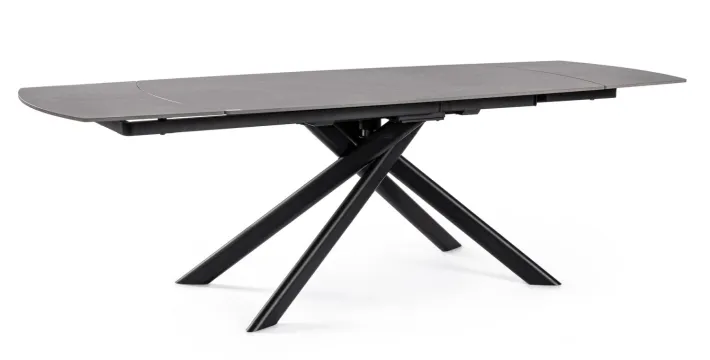 Bizzotto Tavoli>TAVOLO ALL. JOAKIM 160-240X90 NERO