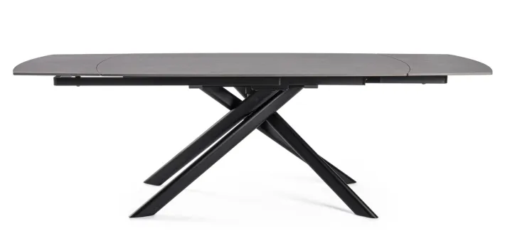 Bizzotto Tavoli>TAVOLO ALL. JOAKIM 160-240X90 NERO