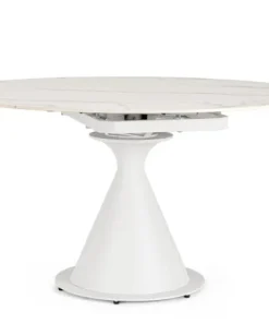Bizzotto Tavoli>TAVOLO ALL. JONNI 85-135 BIANCO