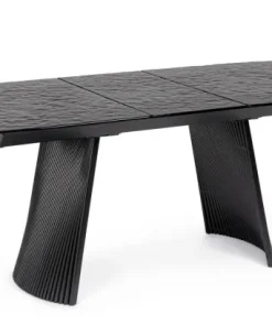 Bizzotto Tavoli>TAVOLO ALL OLIVER VETRO 180-220X90