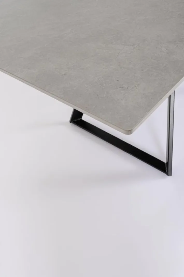 Bizzotto Tavoli>TAVOLO ALL. REETA 120/180X90 NERO/GRIGIO
