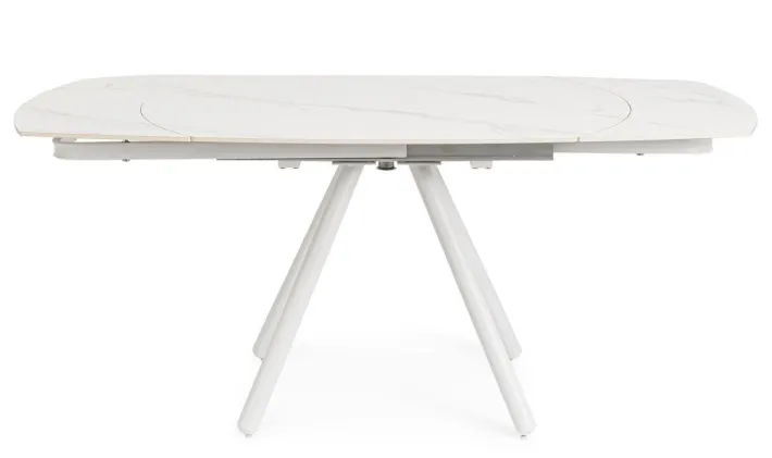 Bizzotto Tavoli>TAVOLO ALL.RAITA 119/178X89.4 BIANCO/BIA