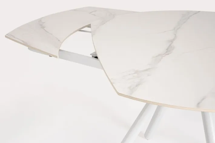 Bizzotto Tavoli>TAVOLO ALL.RAITA 119/178X89.4 BIANCO/BIA