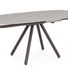 Bizzotto Tavoli>TAVOLO ALL.RAITA 119/178X89 RUST/GRIG.C