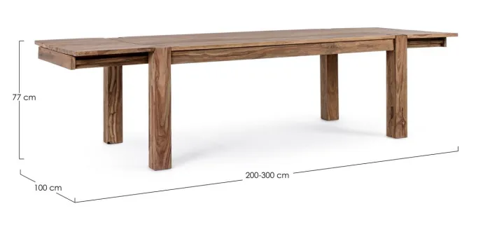 Bizzotto Tavoli>TAVOLO ALLUNGABILE IN LEGNO - SALFORD